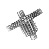 Pignon intermédiaire transmision scooter Baotian BT49QT-12, Pieces baotian BT49QT-12