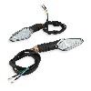 Paire de Clignotants à Leds Scooter Baotian BT49QT-12, Pieces baotian BT49QT-12