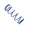 Ressort Soft pour embrayage de scooter 125cc 4 temps (bleu), Pièces scooter chinois