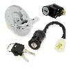 Bouchon de réservoir + Neiman pour Quad Bashan (BS200S-7), Bashan 200cc BS200S7