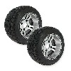 Lot de 2 Roues arrière Complètes en Alu pour Shineray 350cc, Pièces Shineray 350cc