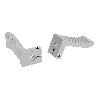 Cale-Pieds Argent en Aluminium pour Pocket MTA4, Pièces Pocket Blata MT4