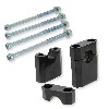 Pontet de direction + vis pour Dirt Bike (type1-Noir), Pieces Dirt Bike