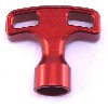 Poignée lanceur de couleur ROUGE, Pièces Pocket Cross