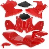 Carenage Pocket bike 47 49cc Rouge (petit défaut peinture), Pièces Pocket Bike