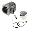 Kit moteur conversion 47cc en 49cc de pocket bike (axe 10mm), Pièces Pocket Supermotard