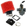 Carburateur de 19 pocket polini 911 + pipe + filtre Rouge, Pièces Polini 911 GP3