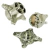 Moyeu Tuning Avant - Arrière 10mm pour Pbr 50cc à 125cc (Nickel), Pièces PBR Skyteam ZB Honda