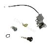 Serrure de selle pour scooter Baotian BT49QT-9, Pieces Baotian BT49QT-9