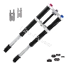 Fourche dirt bike complète Haut de Gamme ( Noire , 700 mm ), Pieces Dirt Bike