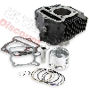 Kit Cylindre noir pour dirt bike 125cc ( LIFAN : 1P52FMI ), Pieces Dirt Bike