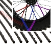 Couvre rayons pour dirt bike (12 pcs) - NOIR, Pieces Dirt Bike