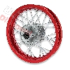 Jante arrière 12'' Rouge pour dirt bike (Type 1), Pieces Dirt Bike