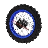 Roue Arrière 12'' Bleue pour Dirt Bike AGB29, Pieces Dirt Bike