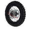Roue Arrière Complète 14'' Noire pour Dirt Bike AGB30, Pieces Dirt Bike