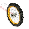 Roue Avant 17'' pour Dirt Bike AGB30 - Or, Pieces Dirt Bike
