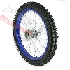Roue Avant 19'' pour Dirt Bike AGB30 - Bleu, Pieces Dirt Bike