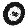 Roue Arrière 14'' Noire pour Dirt Bike AGB30, Pieces Dirt Bike