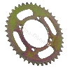 Couronne renforcée de 37 dents pour dirt (modèle 5, Pas : 420), Pieces Dirt Bike
