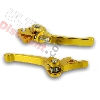 Paire de levier Dirt Bike en aluminium - Or, Pieces Dirt Bike