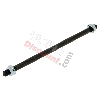 Axe de Roue Arrière avec Écrous pour Pocket scooter (230mm - Ø10mm), Pièces pocket scooter