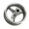 Jante arrière pocket bike 110-50-6,5, Pieces Bike Nitro