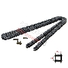 Chaine 64 Maillons RENFORCÉE Gros Pas TF8 pour Pocket Bike, Pièces Pocket Bike