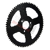 Couronne Renforcée 68 Dents 3 Trous pour Chaine Petit Pas de Pocket Bike, Pièces Pocket Bike
