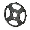 Couronne pocket bike petit pas renforcée de 62 dents, Pièces Pocket Bike