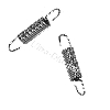 Lot de 2 ressorts de pot d'échappement, Pièces Pocket Blata MT4