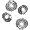 Lot de 4 jantes pour Quad Shineray 250cc XY250STXE, Pièces Shineray 250 STXE