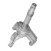 Fusée de direction gauche pour quad Bashan 200cc (BS200S-3A), Bashan 200cc BS200S3