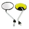Lot de rétroviseurs pour Citycoco Shopper - Jaune, pièces citycoco shopper M1P