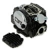 Culasse dirt bike 140cc 1P55FMJ + Capots Lifan (Noir), Pieces Dirt Bike