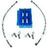 Radiateur d'huile pour dirt bike (type 1, Bleu ), Pieces Dirt Bike