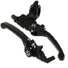 Paire de levier Dirt Bike en aluminium UD Racing ( Noir ), Pieces Dirt Bike