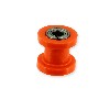 Roulette de tendeur de chaine pour Dirt Bike (Orange), Pieces Dirt Bike