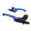 Paire de levier Dirt Bike en aluminium Bleu (type2), Pieces Dirt Bike
