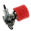 Carburateur Mikuni de 30mm + filtre Rouge pour Monkey - Gorilla, Pièces Skymini Monkey - Gorilla