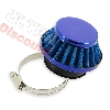 Filtre Racing pour pocket bike cross - Bleu, Pièces Pocket Cross