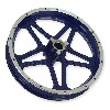 Jante avant (violet) pocket bike Cross (10'', type 1 ), Pieces Dirt Nitro