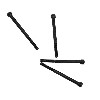Goujons pour Kit moteur de pocket supermotard, Pièces Pocket Supermotard