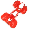 carénage rouge pour Quad Big Foot, Pièces Quad 110cc - 125cc