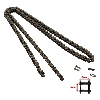 Chaine 72 Maillons RENFORCÉE Petit Pas H25 pour Pocket ZPF, Pièces Racing pocket ZPF