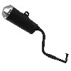 Pot d'échappement pour quad shineray 200cc (XY200ST-6A), Pièces Shineray 200 ST6A