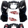 Carenage Quad shineray 200cc + Autocollants (arriere), Pièces Shineray 200STIIE et 200STIIEB