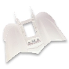 Carenage Arrière Quad Shineray 250cc ST-9C - BLANC, Pièces Shineray 250 ST9C