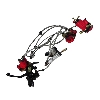 Kit frein hydraulique complet pour quad Shineray 350cc (XY350ST-2E), Pièces Shineray 350cc