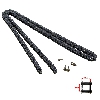 Chaine 72 Maillons RENFORCÉE Gros Pas TF8 pour Pocket Supermotard, Pièces Pocket Supermotard