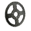 Couronne renforcée 66 dents petit pas supermotard, Pièces Pocket Supermotard